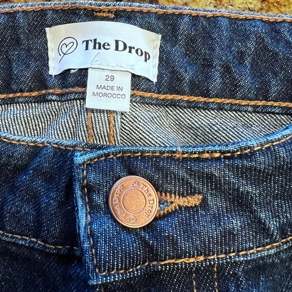 NWOT 𝐓𝐇𝐄 𝐃𝐑𝐎𝐏 Luca High-Rise Loose Straight-Fit Jean - Picture 6 of 8